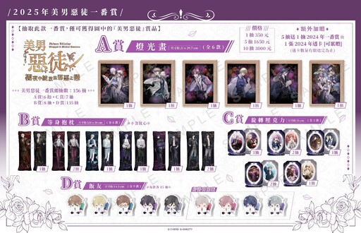 2025年艾思維特漫博25活動展開！ 美男作品齊聚、限定好禮正式公開