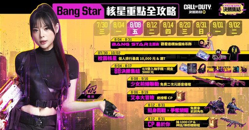 《Garena 決勝時刻 Mobile》夏日決勝集結！ 攜手人氣網紅「Ru儒妹」打造主題曲，再送 iPhone 16 Pro、現金大獎！