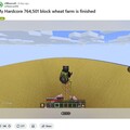 《Minecraft》玩家又一巨作 打造大型小麥農場