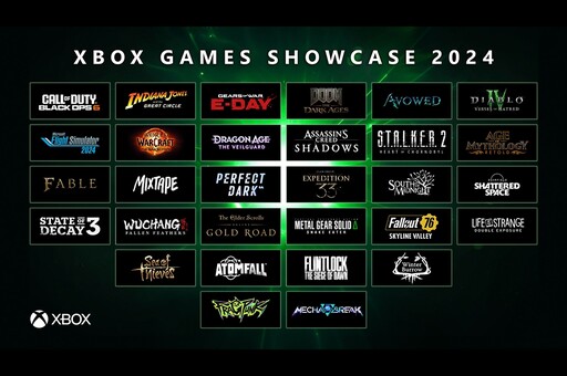 Xbox Games Showcase 2024 發表會總整理：30 款新遊戲與更新， 3 款全新 Xbox 主機曝光