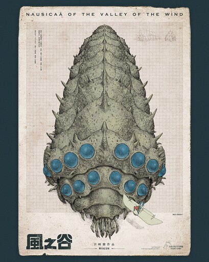粉絲大喜！《風之谷》首周特典為「王蟲圖鑑」A2 海報 「台灣限定」全球僅六萬張