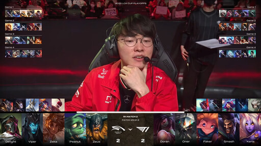 宙斯發威！《英雄聯盟》 LCK CUP 季後賽 HLE 3-2 淘汰 T1 「手刃大戰」吸引十二萬人同上觀看