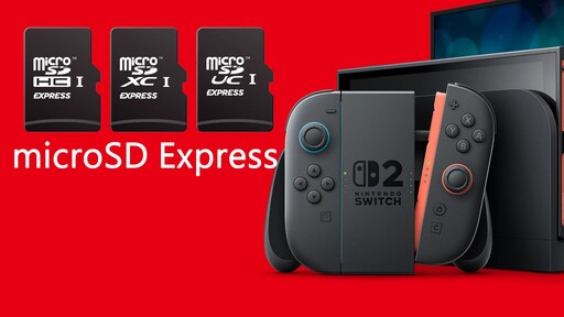 Switch 2 的公開連帶導致 SD Express 記憶卡缺貨
