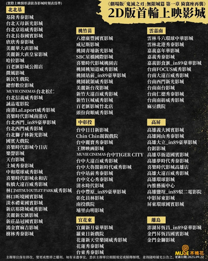 【蝶柱飛舞】劇場版《鬼滅之刃 無限城篇》9/26 第八週入場特典公開 七種版本皆可兌換