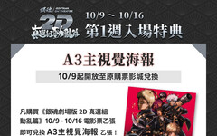 【雙十必看】劇場版《銀魂 真選組動亂篇》10/9 首週特典、4DX 特別場、2D 上映戲院一次看