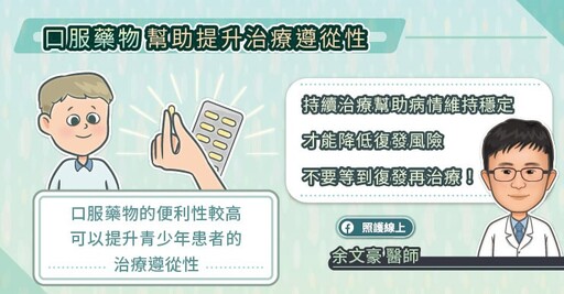 兒童多發性硬化症，提早發現、持續治療才能避免殘疾，口服藥物提升便利性與遵從度，專科醫師圖文解說