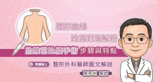 腰部曲線改善對策解析,肋雕芭比腰手術步驟與特點,整形外科陳彥州醫師圖文解說