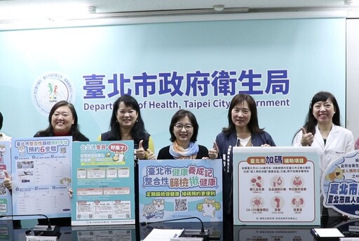 北市「癌症篩檢+成人健檢」發好康！ 最高兌換悠遊卡加值金600