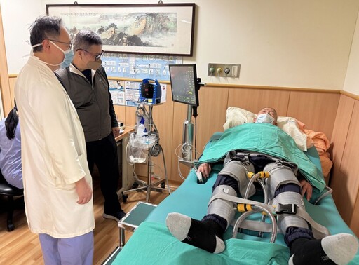 超高齡動不了手術 98歲翁靠「體外第二心臟」救回心衰竭