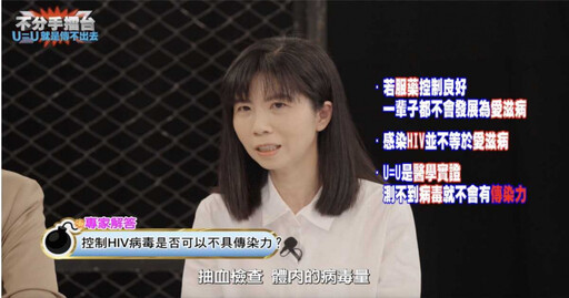 愛滋感染者「U=U」測不到病毒即痊癒、可生子? 醫解答5大迷思