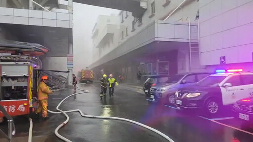 快訊/東港安泰醫院清晨惡火！8人急送屏東基督教醫院 「3人住進加護」