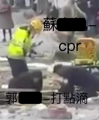 英雄在民間！氣爆案護理師情侶檔「跪地救人」急診魂上身