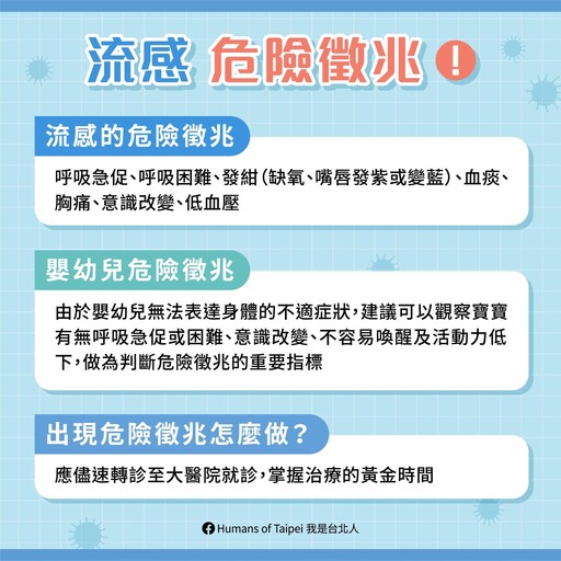 一分鐘了解流感、感冒不同點！掌握危險徵兆 「一燒二痛三疲倦」恐染病