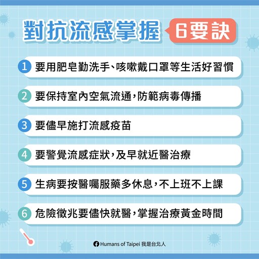 一分鐘了解流感、感冒不同點！掌握危險徵兆 「一燒二痛三疲倦」恐染病