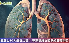 肺癌登上10大癌症之首！ 專家籲成立國家級肺癌辦公室