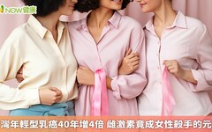 台灣年輕型乳癌40年增4倍 雌激素竟成女性殺手的元兇