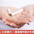 台女「哈菸」比率攀升！ 國健署呼籲女性勇於向菸說不