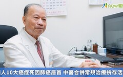 國人10大癌症死因肺癌居首 中醫合併常規治療拚存活期