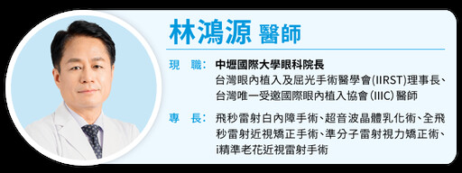 白內障人工水晶體問世75周年 國際眼科盛事再展台灣醫學「強」實力