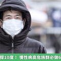 北部低溫下探10度！ 慢性病高危族群必做6點防寒措施