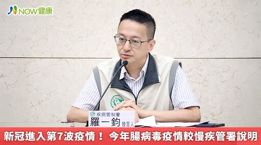 新冠進入第7波疫情! 今年腸病毒疫情較慢疾管署說明