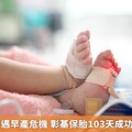 懷孕17週突遇早產危機 彰基保胎103天成功守護小女嬰