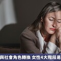 荷爾蒙波動與社會角色轉換 女性4大階段易觸發憂鬱症