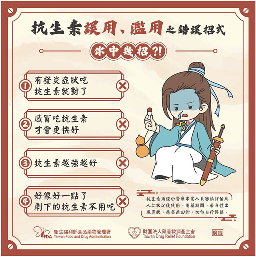 咳嗽、鼻水也吃抗生素？ 細菌感染引起的感冒才需要吃