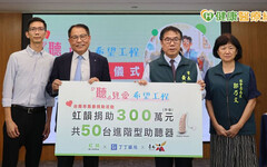 公益助聽計畫啟動 企業攜手助台南弱勢長者「聽見愛」