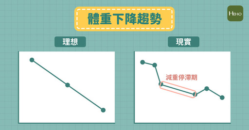 為什麼會有減肥停滯期？如何突破？善用4 招讓你減肥成功