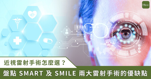 近視雷射不掀瓣手術成趨勢！SMART transPRK 和 SMILE 該選哪一個？台中專業眼科醫師分析優劣