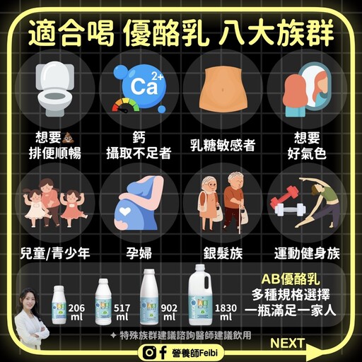 守護全家人健康，用 1 機能飲品就能補好菌、促代謝，全方位滿足健康需求