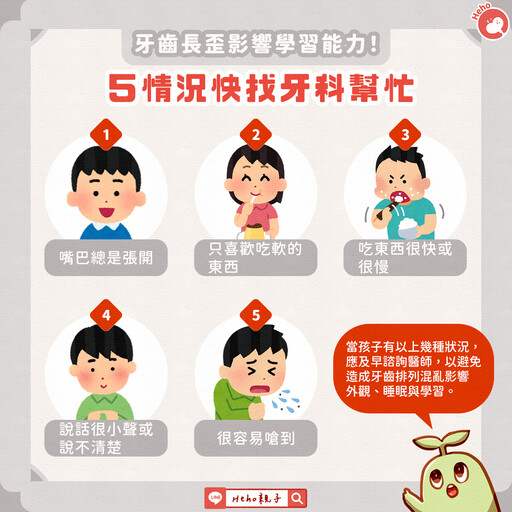 牙齒長歪影響學習能力!5狀況快找牙科幫忙