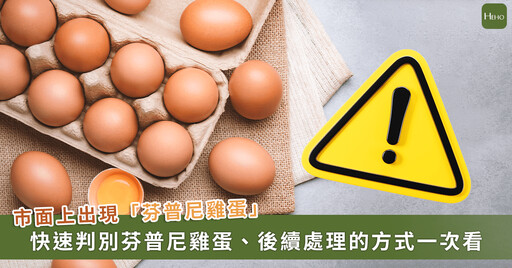 15 萬顆「芬普尼雞蛋」流入超市！查看溯源碼「3 步驟」自保防誤食