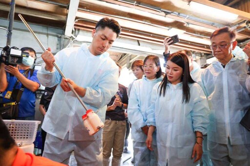 臺北市與雲林縣推動「生生喝鮮乳」！ 蔣萬安市長與謝淑亞參訪口湖乳牛場