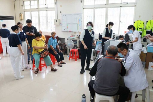 台中慈濟啟動西醫巡迴醫療 首發外埔區大東里