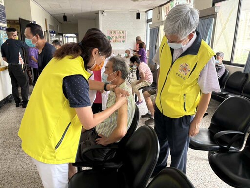 中彰榮家追加疫苗接種 提升住民防疫保護力