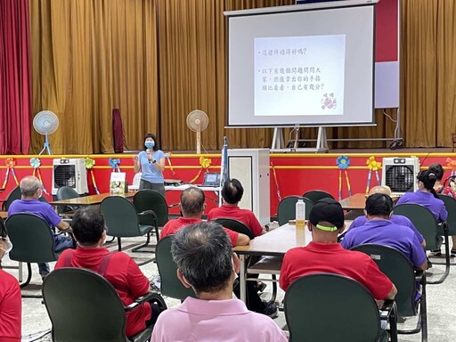 彰化榮家辦理自殺防治宣導 用心守護住民心安體健作伙來