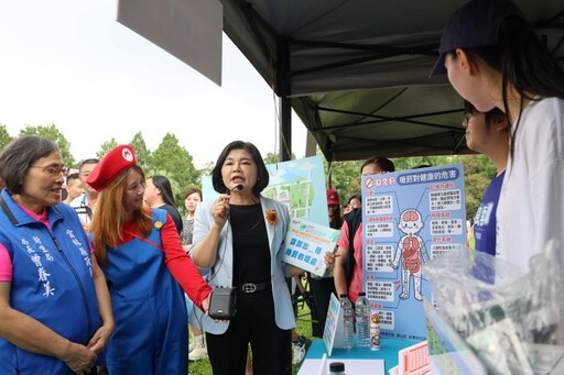 全民愛健康宣導古坑登場 張麗善:自己的健康自己顧