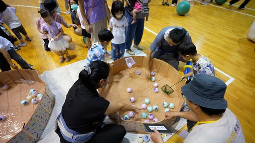 守護兒童健康 嘉市衛生局辦「小勇士來+1」闖關活動倡導發展篩檢