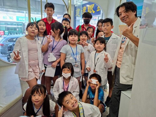 小小牙醫夏令營開診啦！基隆學童穿白袍變身護牙小達人