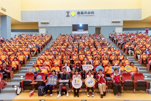 防失智從生活做起 嘉市府辦講座教民眾「存腦本」