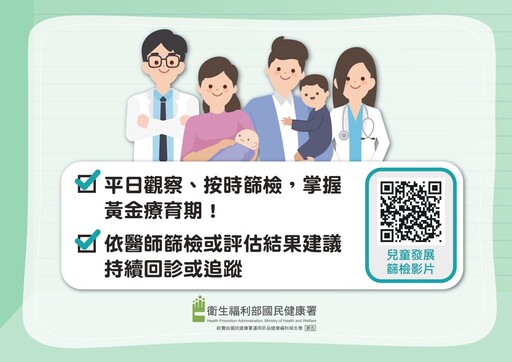 兒童發展只有一次!嘉市衛生局加碼抽獎活動提高篩檢率