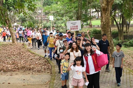 嘉市公園樂活健走趣 全民齊運動預防肌少症及糖尿病