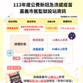 17日嘉義市舊監獄實驗木場市民接種新冠疫苗 加碼贈送聯名款乖乖