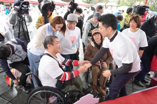 蔣萬安：感謝護理師守護市民健康 全國護理師健走活動冒雨舉行