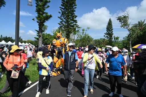 世界無菸日歡樂健走森林公園!饒慶鈴領臺東近千民眾響應無菸健康生活