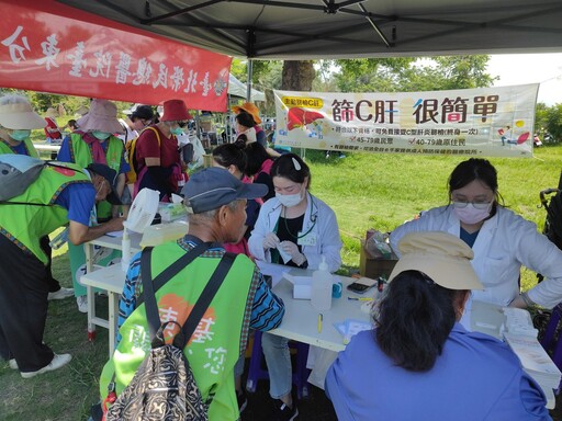 台東榮院醫護團隊守護民眾C肝篩檢