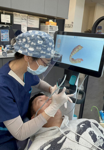 新一代口掃機引進台灣 輔助牙齒矯正造影舒適精準