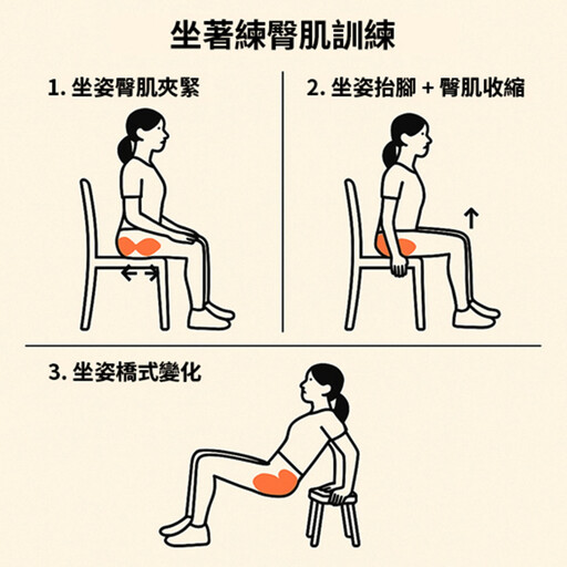 OL腰酸背痛求診 竟因「臀肌罷工」惹禍